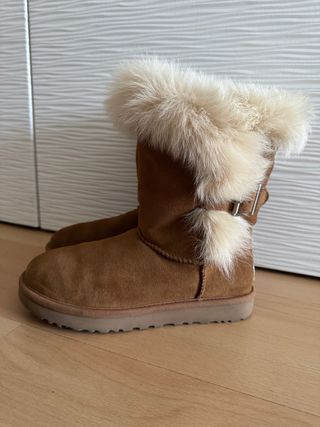 Botines UGG Marrones con Pelo