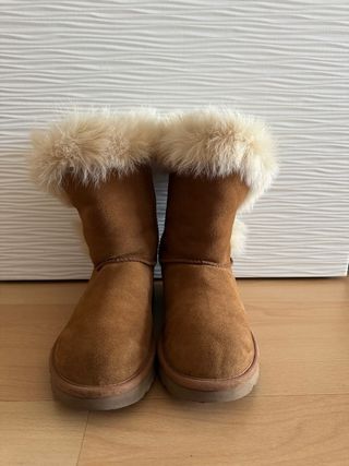 Botines UGG Marrones con Pelo