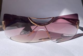 Gafas de Sol Loewe Doradas y Rosas