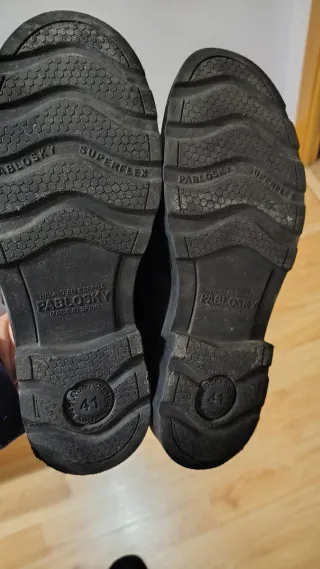 Zapatos Pablosky Talla 41 Negro Velcro