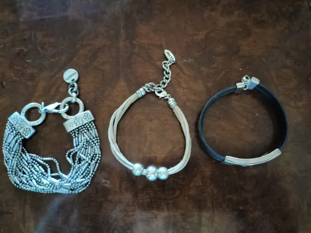 Conjunto 3 Pulseras Bisutería