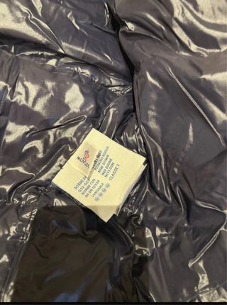 Moncler Chaqueta Negra Mujer