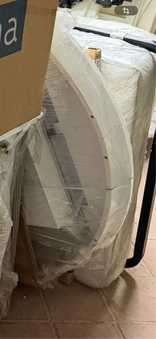 Mesa redonda IKEA INGATORP blanca