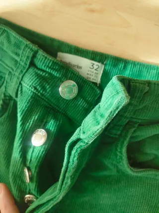 Pantalones Stradivarius Verdes