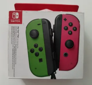 Mandos Joy-Con Nintendo Switch (Verde/Rosa)