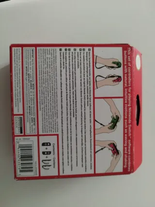 Mandos Joy-Con Nintendo Switch (Verde/Rosa)