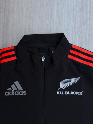 Sudadera Adidas All Blacks Rugby Zip Felpa