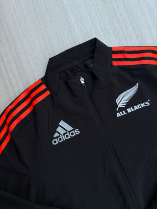 Sudadera Adidas All Blacks Rugby Zip Felpa