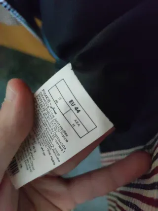 Americana corta cuadros, talla como L