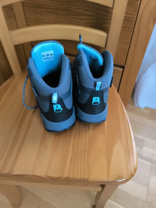 Botas Boriken Talla 41 Gris y Azul