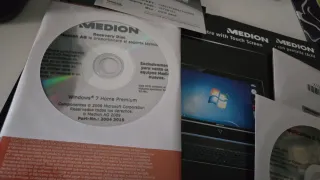 Ordenador Táctil Negro