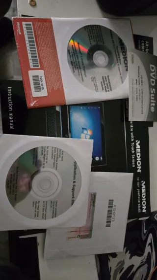 Ordenador Táctil Negro