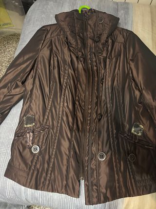 Chaqueta marrón elegante
