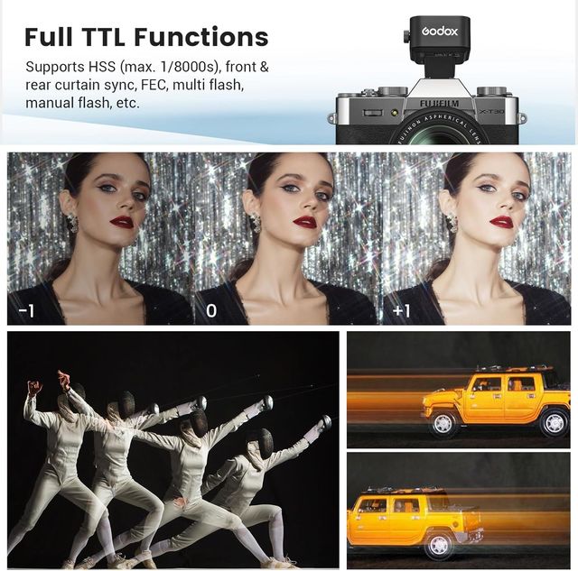 NUEVO Godox X3-F TTL Disparador Flash Inalámbrico