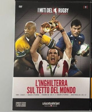 Collezione 4 DVD I Miti del Rugby