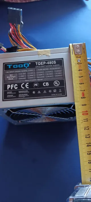 Fuente Alimentación TooQ TQEP-480S 480W