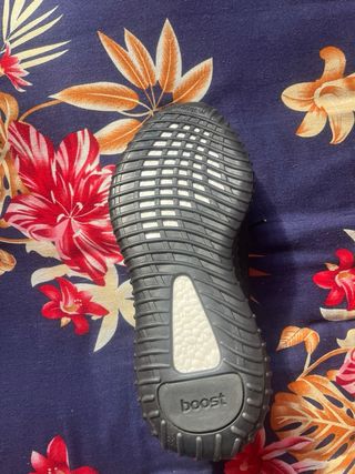 Zapatillas Adidas Yeezy 350 Negro/rojo