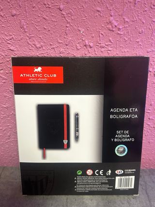 Agenda y Bolígrafo Athletic Club Bilbao
