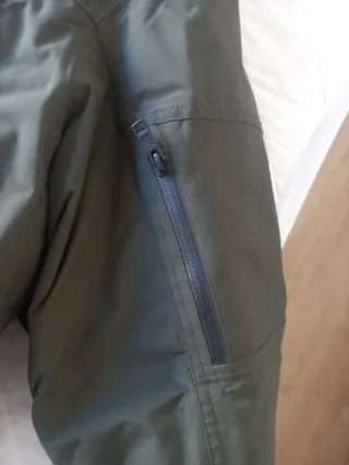 The North Face Anorak Verde Forro Naranja