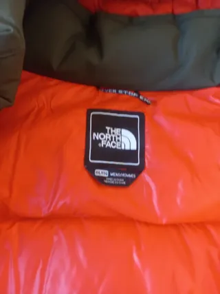 The North Face Anorak Verde Forro Naranja
