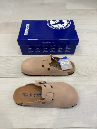 Boston Birkenstock Beige T.43