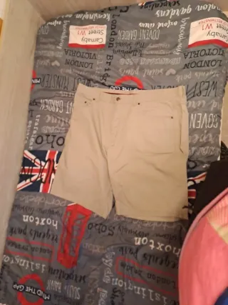 Pantalones cortos Dustin beige