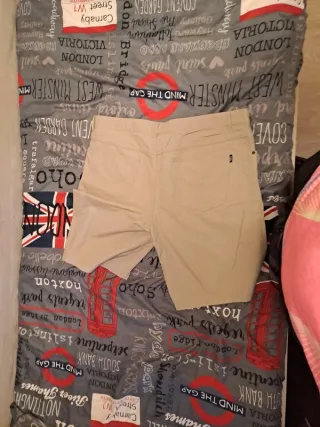 Pantalones cortos Dustin beige