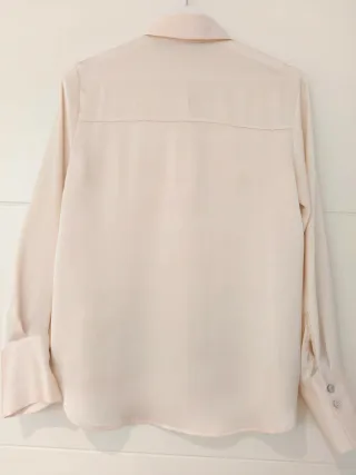 Camisa Viscosa Mango color champagne