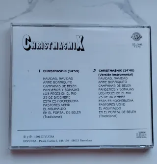 CD Christmas Mix Villancicos Navideños