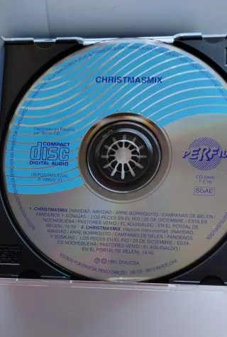 CD Christmas Mix Villancicos Navideños