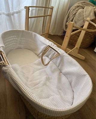 Moisés y soporte bebé Clair de Lune