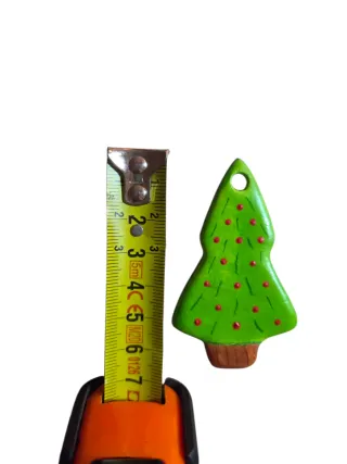 4 Alberi da Appendere con Pallini Rossi.