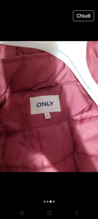 Parka bambina 14 anni con cappuccio