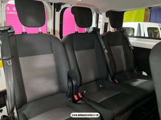 CÓMODA TRANSIT CUSTOM 9 PLAZAS VIAJES + 2 AÑOS