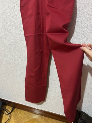 Peto burdeos mono talla S espalda descubierta