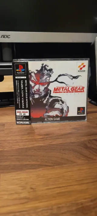 Metal Gear Solid Integral PS1 Japonés