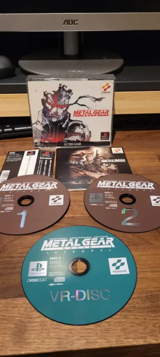 Metal Gear Solid Integral PS1 Japonés