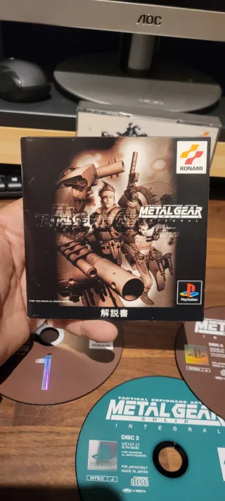 Metal Gear Solid Integral PS1 Japonés