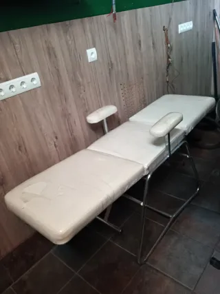 Camilla Plegable Beige/Blanca