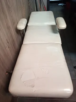 Camilla Plegable Beige/Blanca