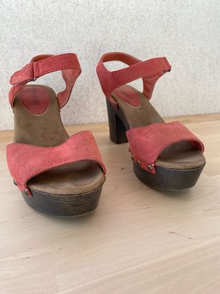 Sandalias tacón caldera talla 37