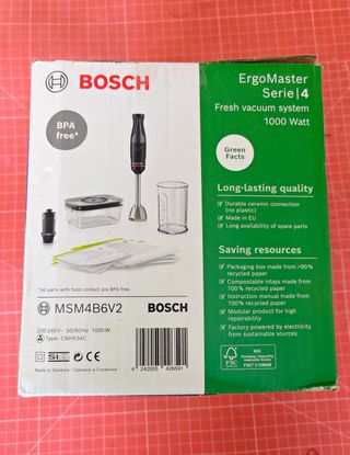 Frullatore a immersione Bosch Serie 4 MSM4B6V2