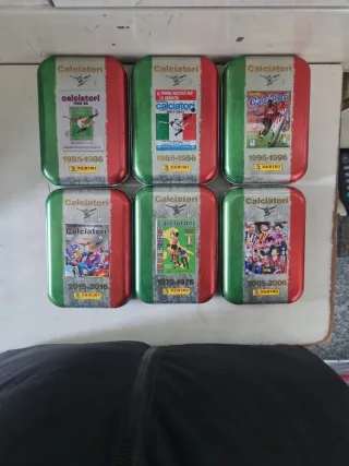 Scatole vuote Calciatori Panini Collezionabili 6