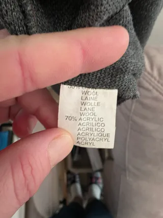 Chaqueta de punto Polo Ralph Lauren gris hombre