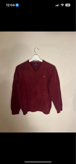 Jersey GANT Burdeos Talla S