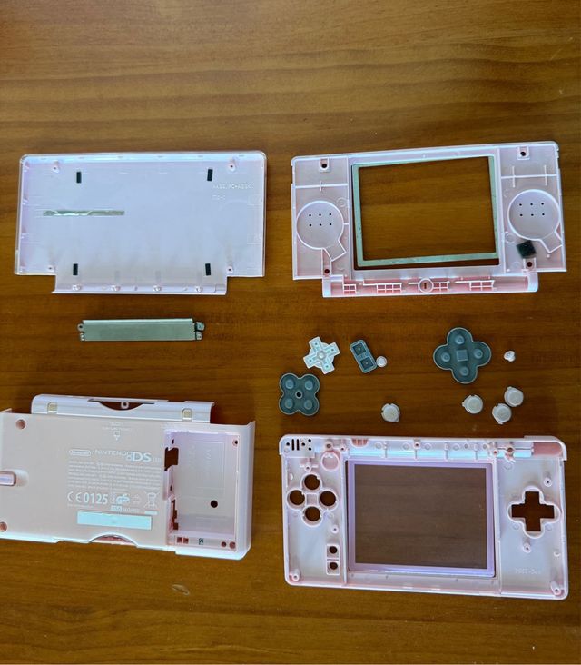 Carcasa Original Nintendo DS Lite Rosa