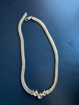 Collar Oro 14k con Diamantes  Pesa 23.9 g todo