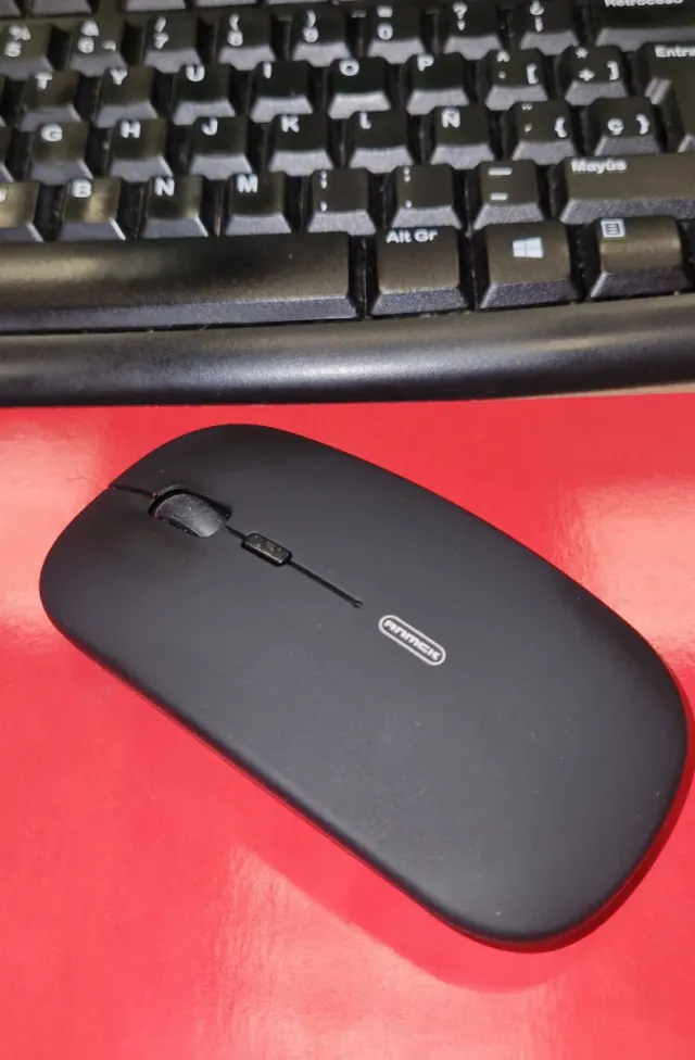 Ratón inalámbrico AIMCK recargable y silencioso