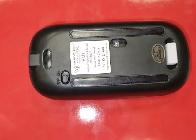 Ratón inalámbrico AIMCK recargable y silencioso