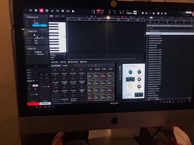 Akai MPC X como nuevo